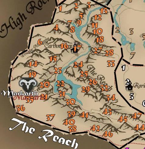 skyrim where is the reach skyrim where is the reach