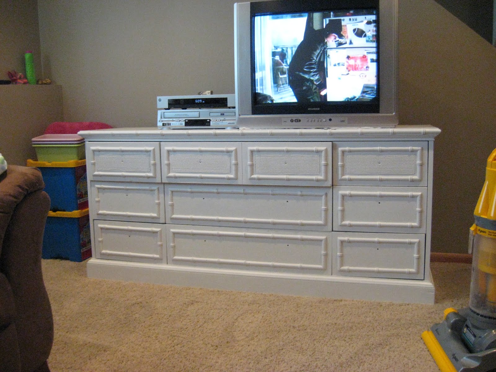 Wonderfully Domestic Craigslist Dresser...Done?