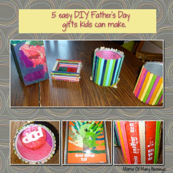 5 Easy DIY Fathers Day Gifts