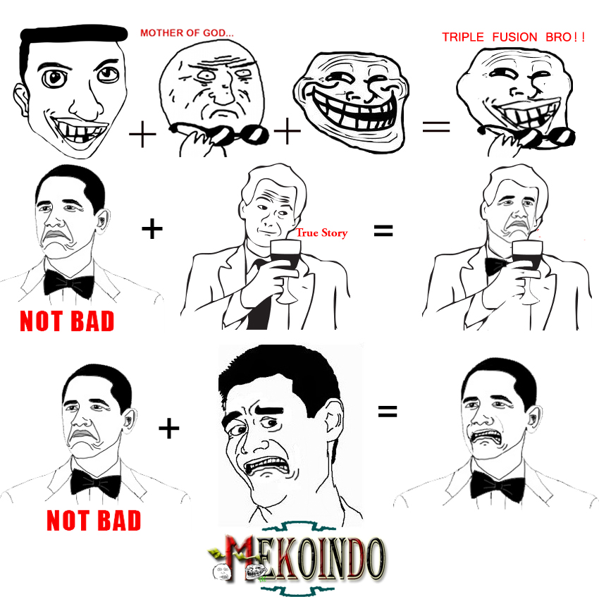 Fusion Meme Rage Comic Indonesia