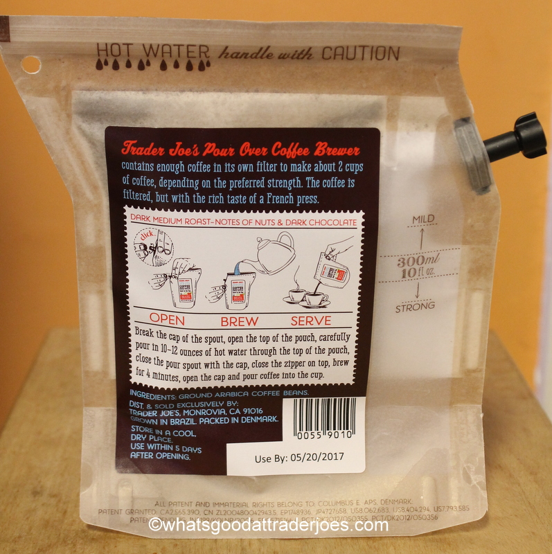 What's Good at Trader Joe's? SHOT O' JOE Trader Joe's PourOver