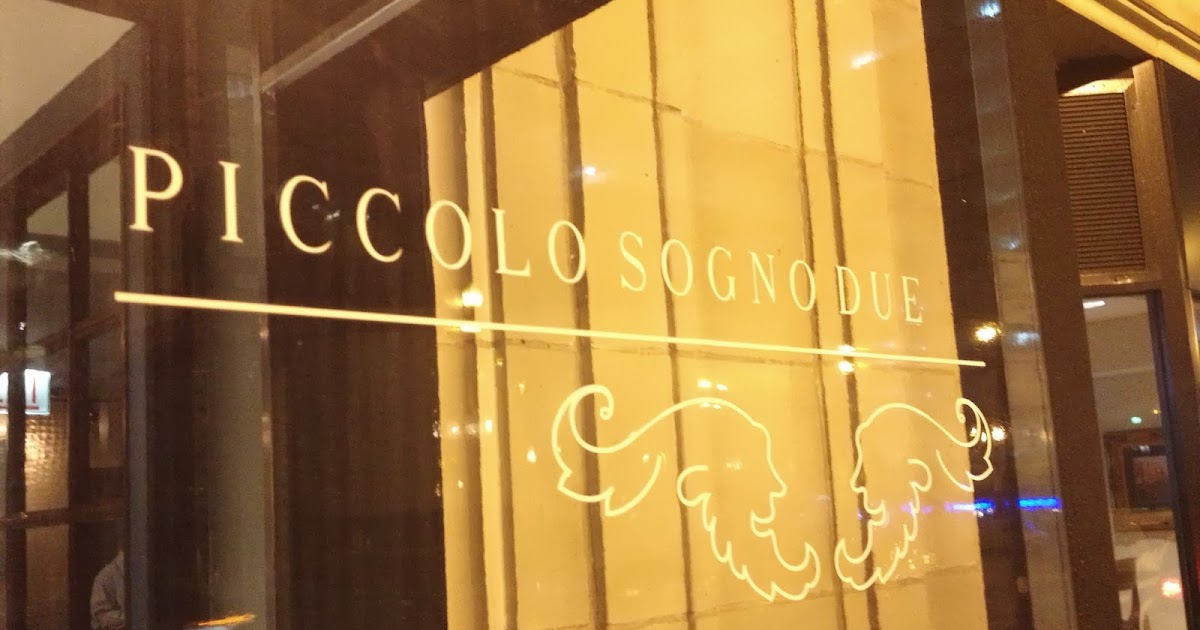 Chicago Restaurant Review Piccolo Sogno Due (fancy Italian) The Food