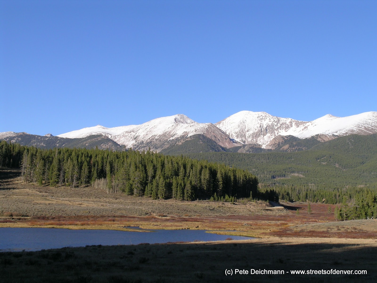 Streets Of Denver Colorado State Forest State Park
