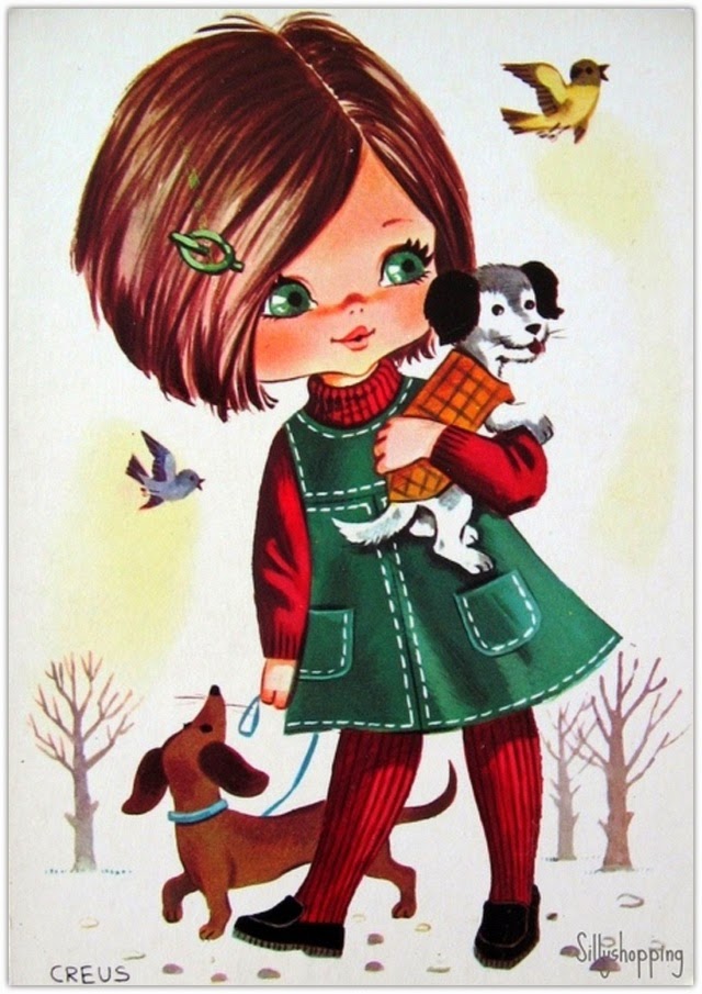 Art Symphony: 60's & 70's Retro Big Eye Kids