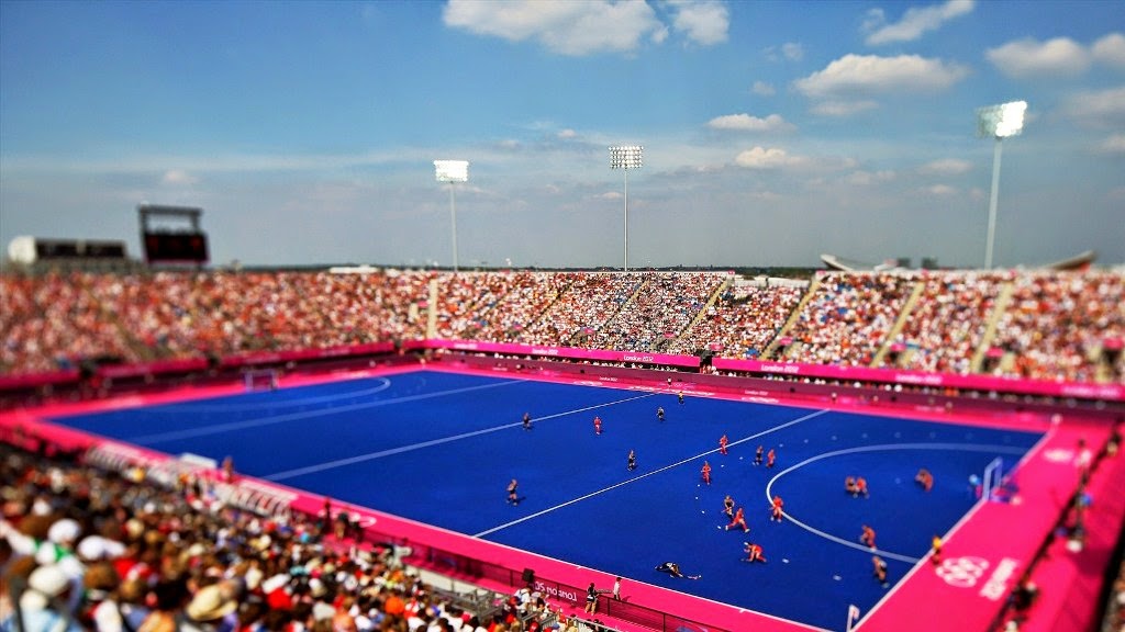 London 2012 Olympic Hockey Pitch