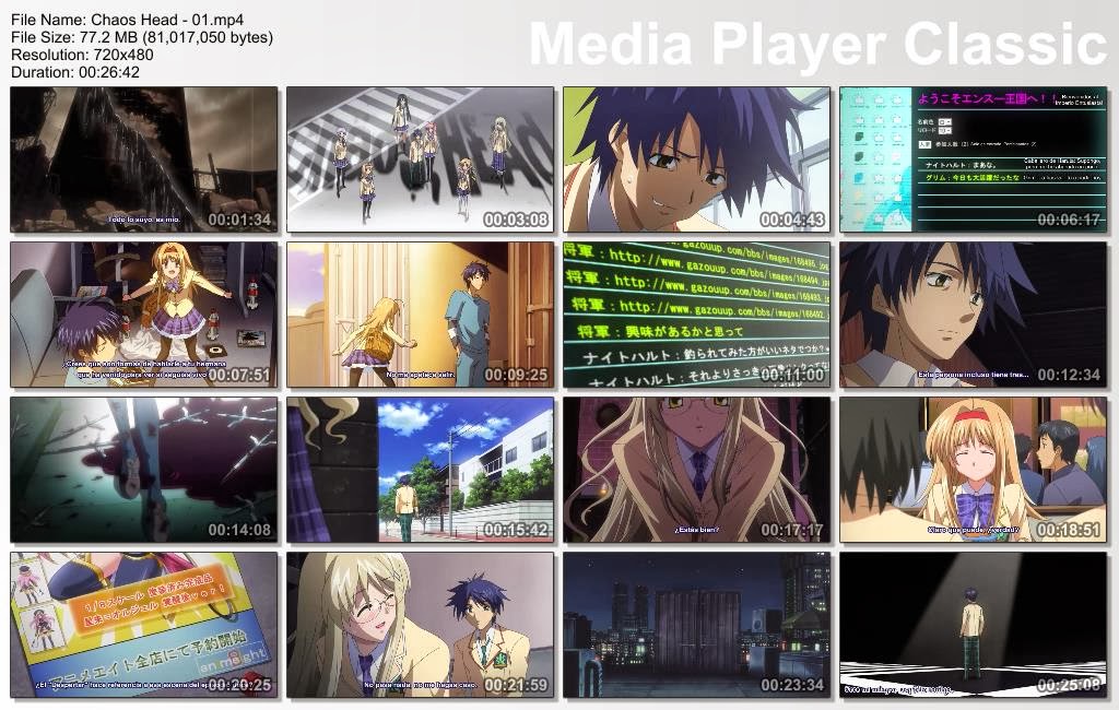 Chaos+Head+-+01 - Chaos; Head BDrip Sin Censura [MEGA][PSP] - Anime Ligero [Descargas]