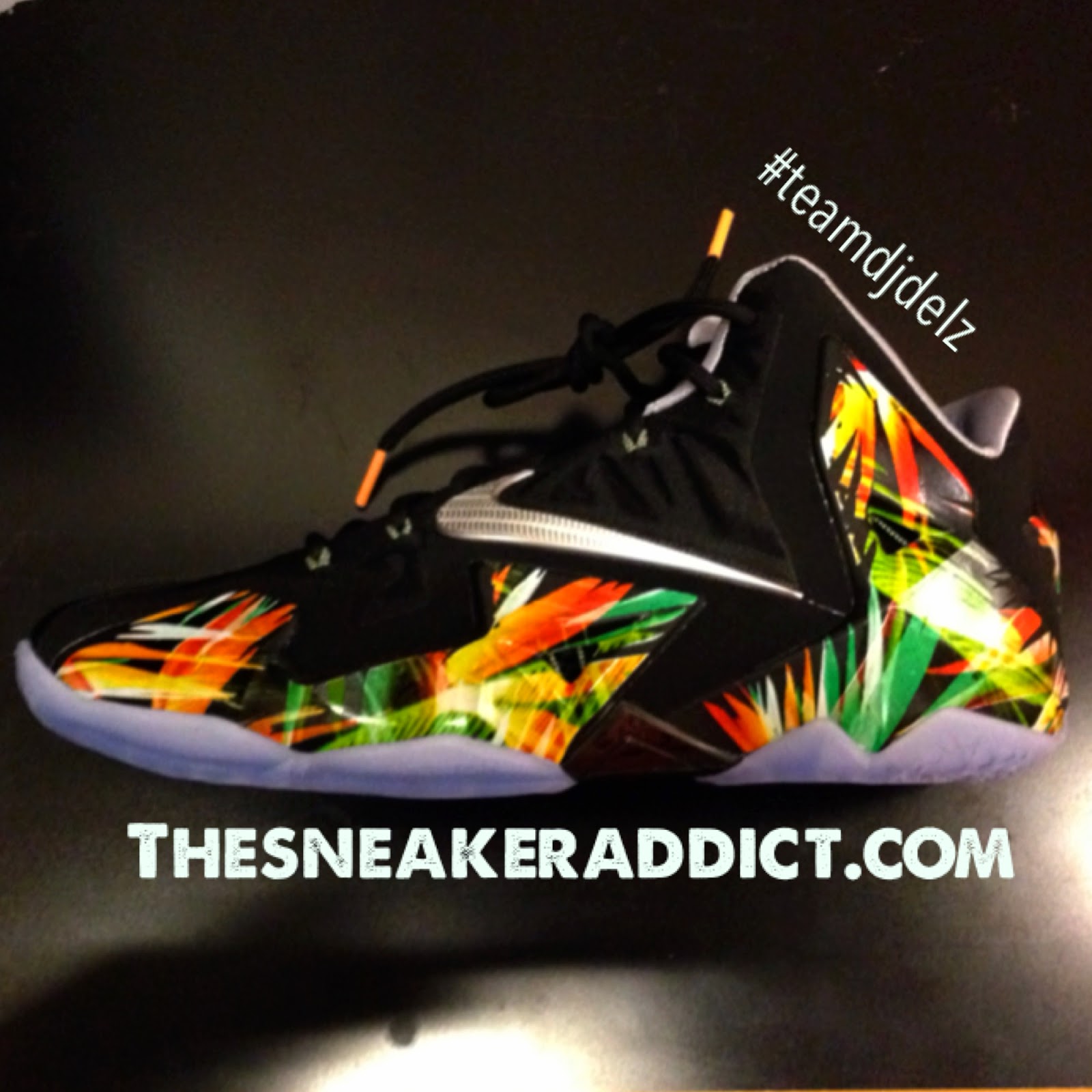 THE SNEAKER ADDICT Nike Lebron 11 Everglade Sneaker (Super Detailed