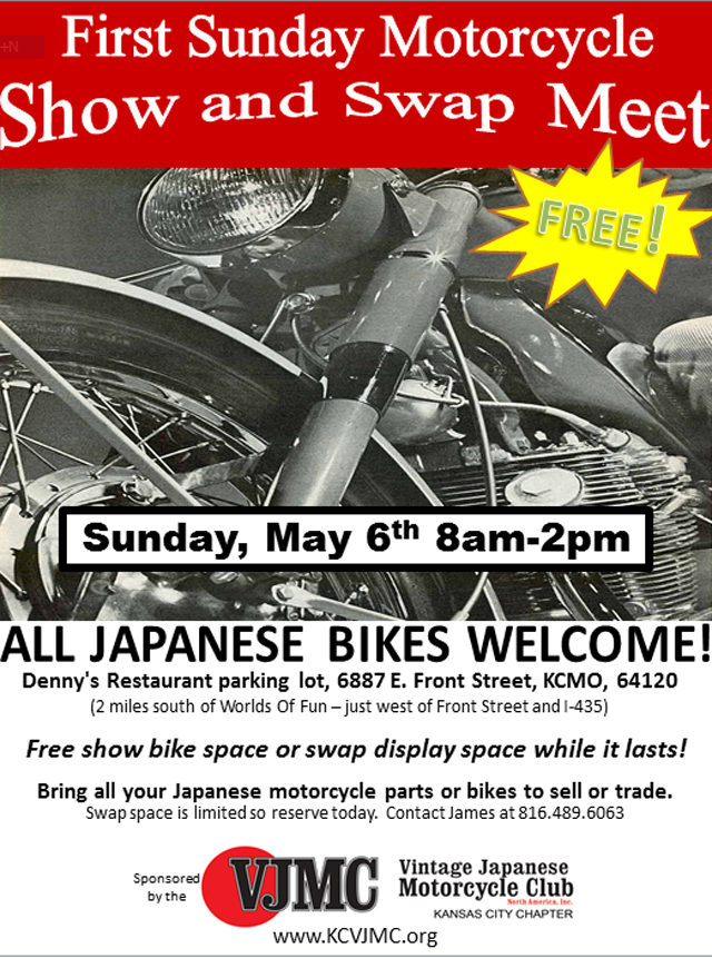 first sunday motorcycle show | kansas-city  vintage japanese motorcycle club