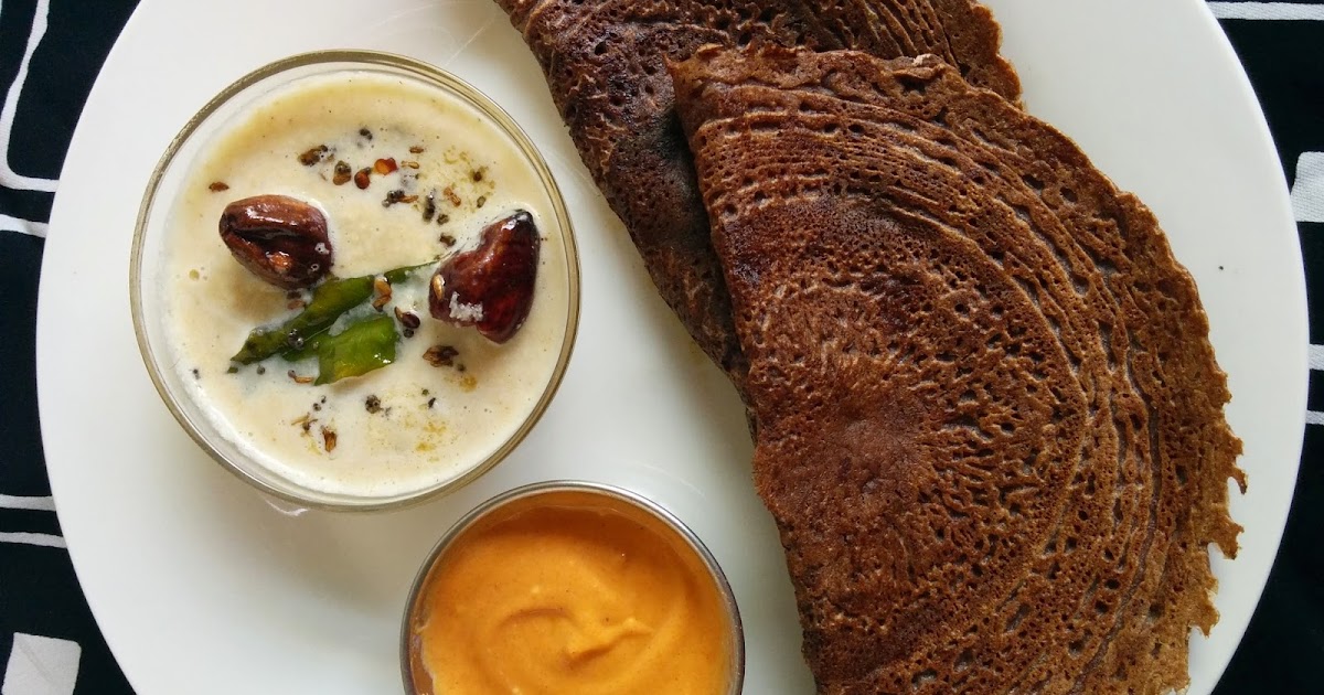 Instant Nachani Or Ragi Dosa