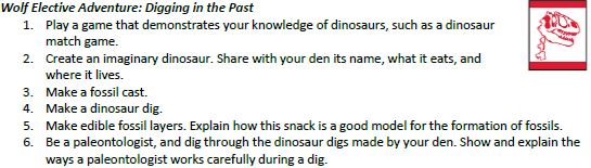 Cub Scouts NOVA Adventure: Wolf Cub Dino Dig! Part 1: Counselor's Job