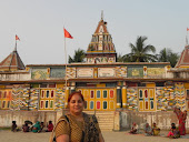 at Kapilmuni ashram in Gangasagar