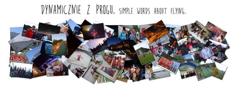 Dynamicznie z progu. Simple words about flying.