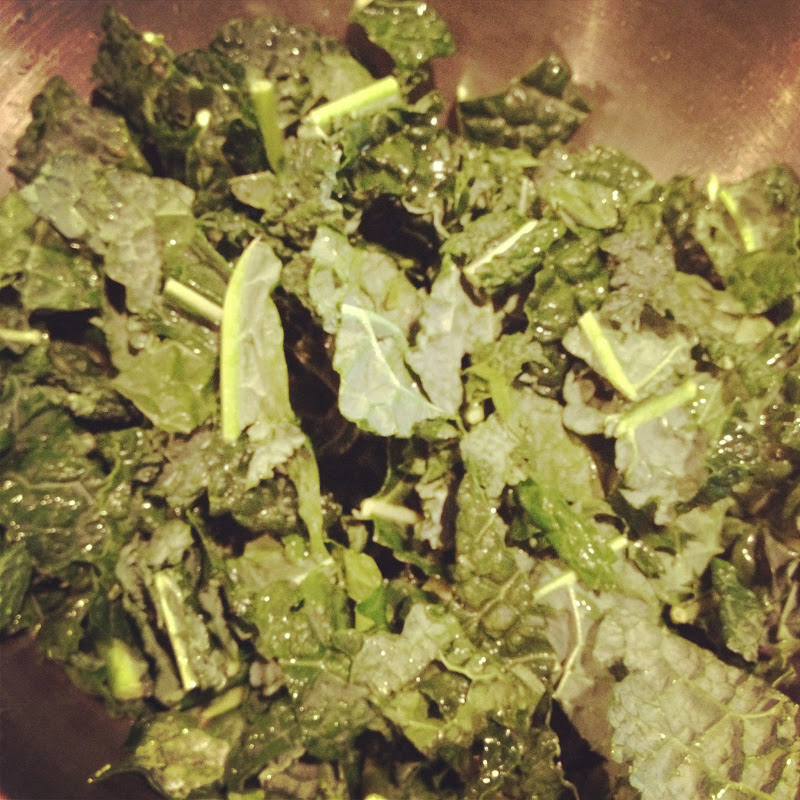 Nutrition Transitions Raw Kale Salad Whole Foods Inspired