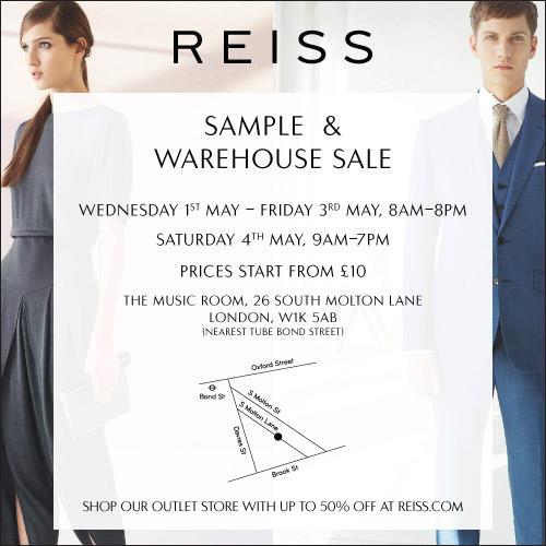 reiss outlet sale