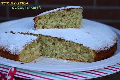 torta rustica cocco-banana
