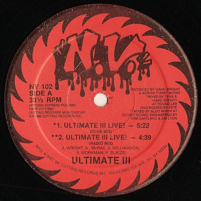 Ultimate III ‎– Ultimate III Live! (1986, 192, VBR)