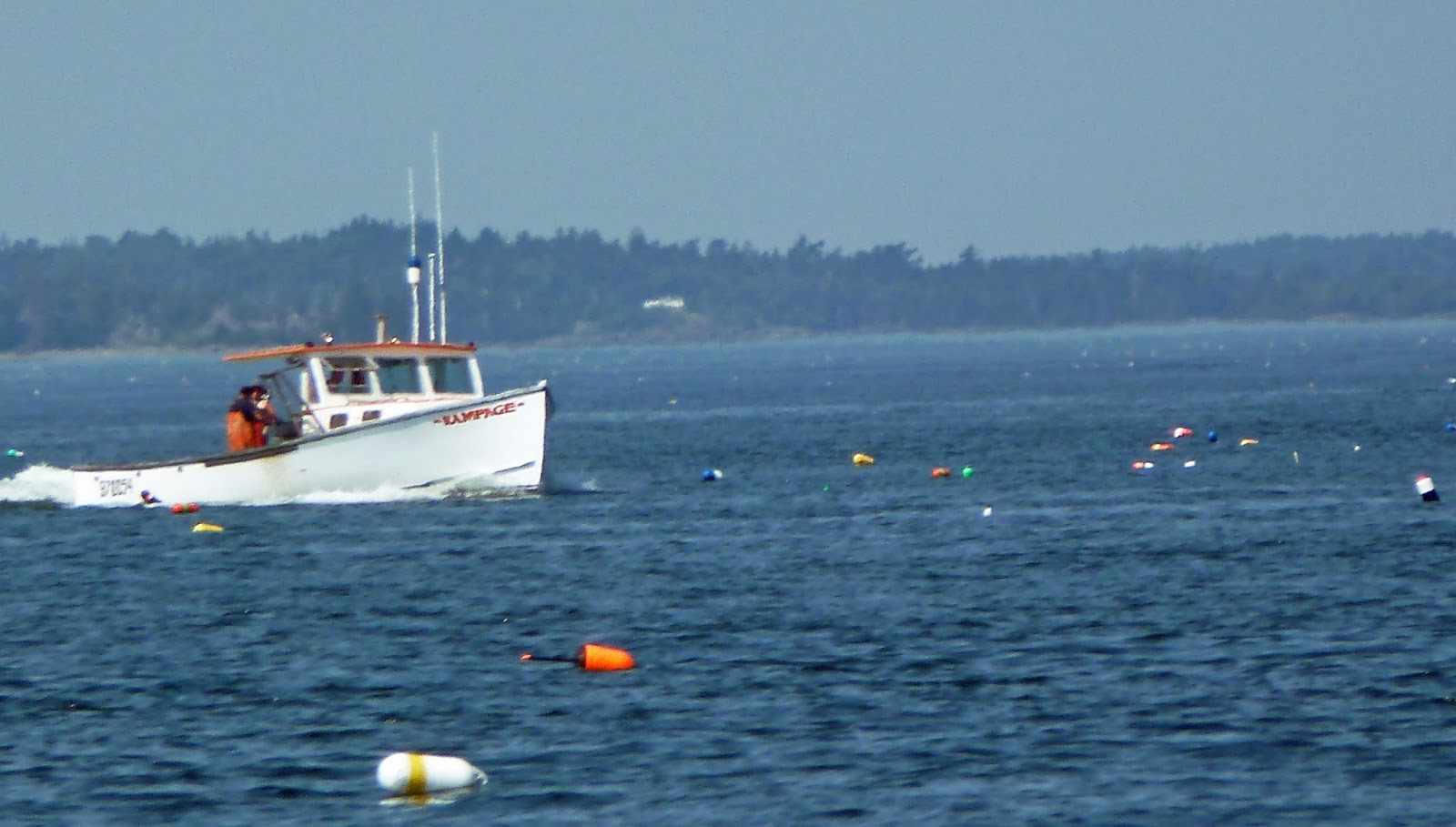 Great Loop Two Last Dance Maine Lobster Pots