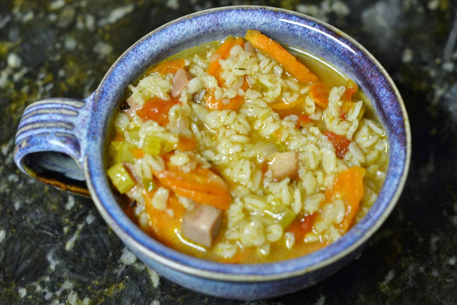 bonbons & biscotti Ham Barley Soup