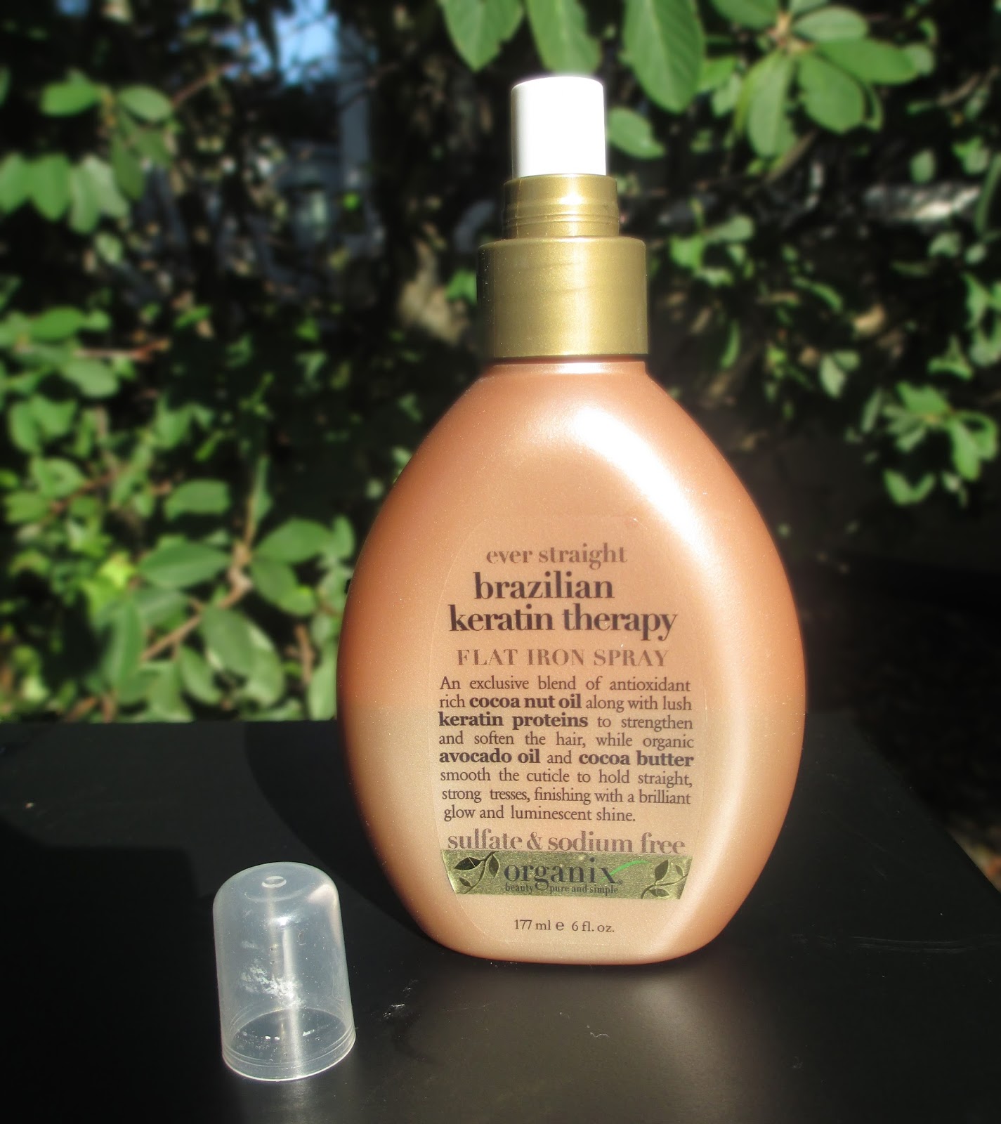 brazilian keratin therapy flat iron spray