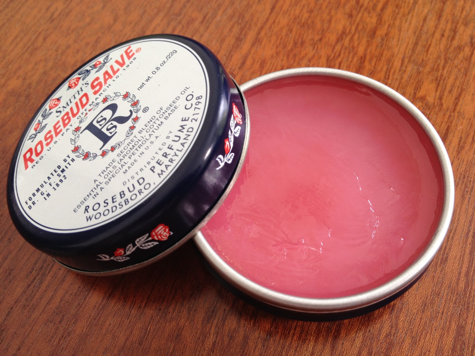 METAL AND MAKEUP Rosebud Perfume Co. Smith's Rosebud Salve Lip Balm Review