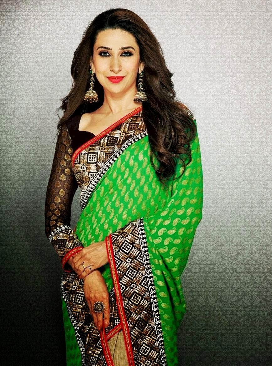 Karishma Sarees 2013 2014 | Karishma Kapoor Saree Collection
