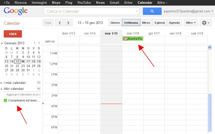 Tech pills Come visualizzare su Google Calendar i compleanni dei