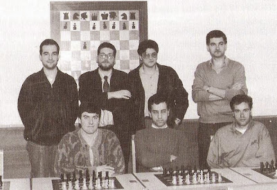 Equipo del Club Ajedrez Tarragona en 1991, Campeón de España por correspondencia 1987-1991