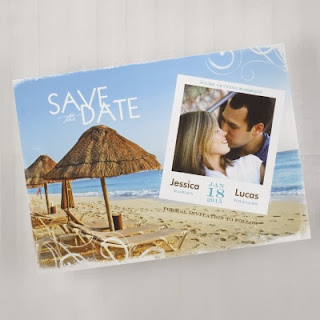 Tropical Save the Date Cards