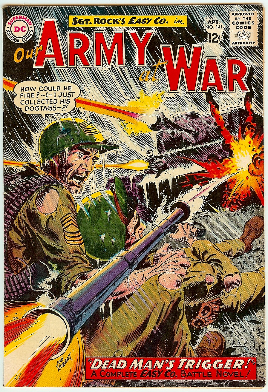 Silver and Bronze Age Subjects DC Big 5 War Comics Our Army at War