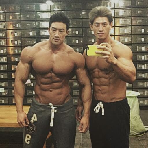 Korean+Bodybuilder+Fitness+Model+Asian+M