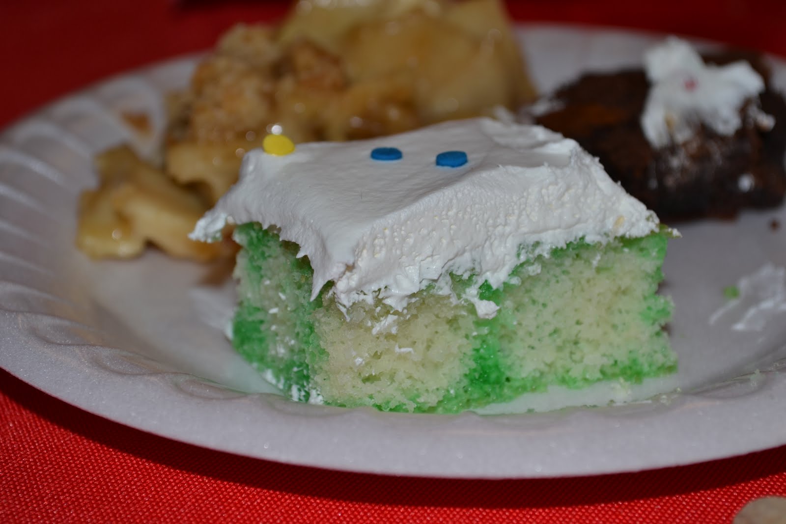The Great Dinner Dilema Jello Cake