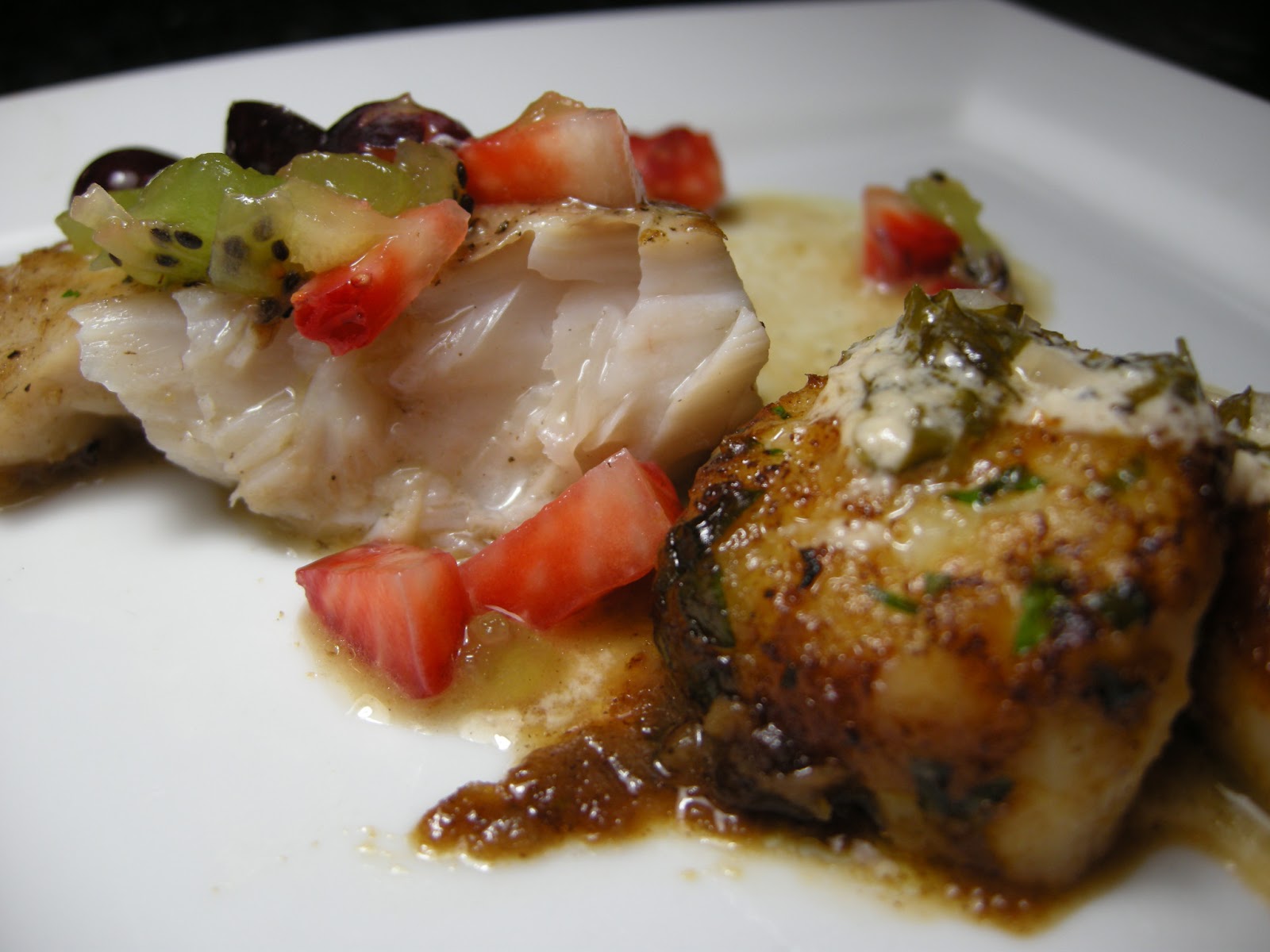 Kitchens Are Monkey Business Rosie Prepares Rockfish In A Rum Butter