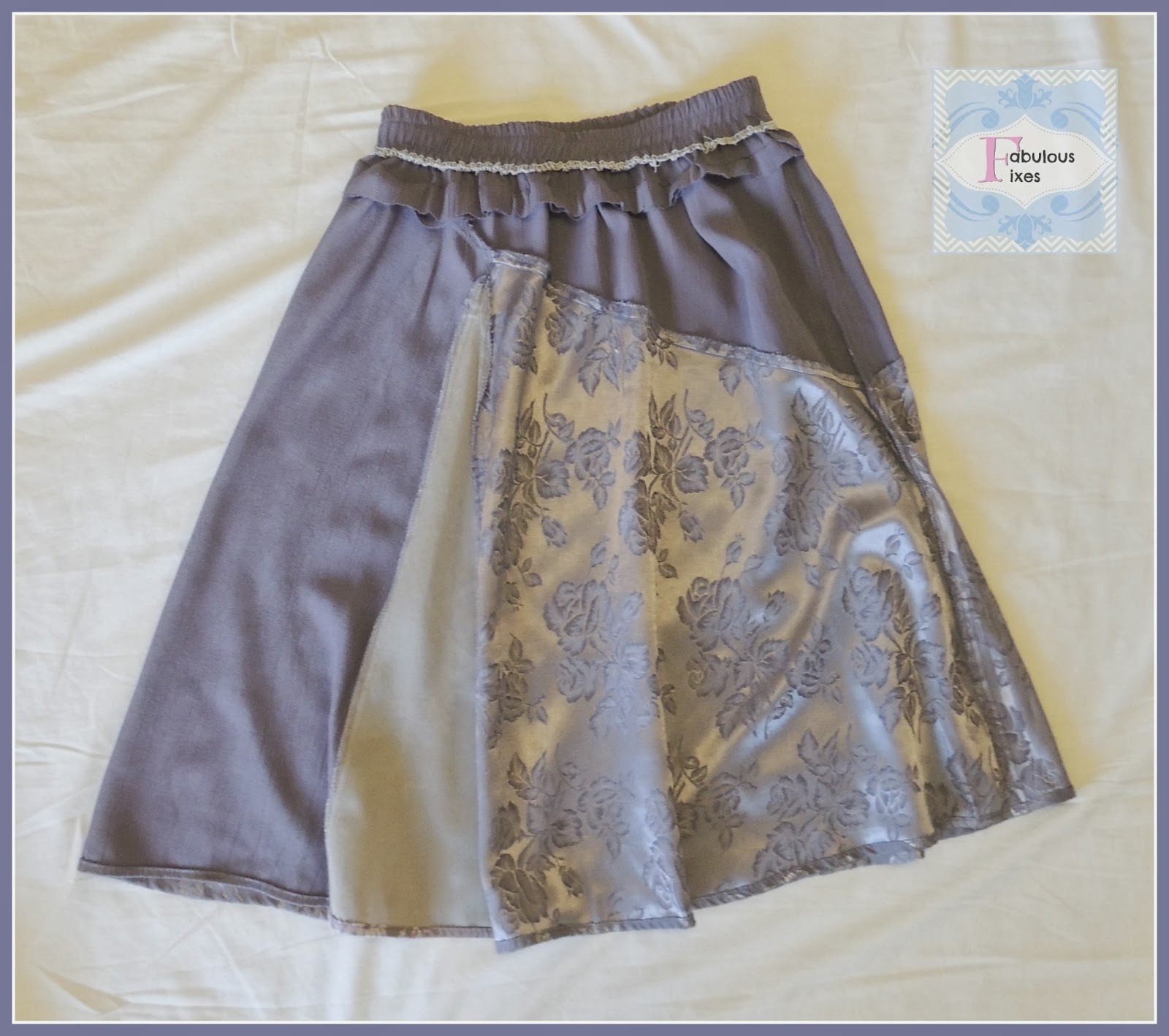 Fabulous Fixes Shortening a Skirt the Easy Way