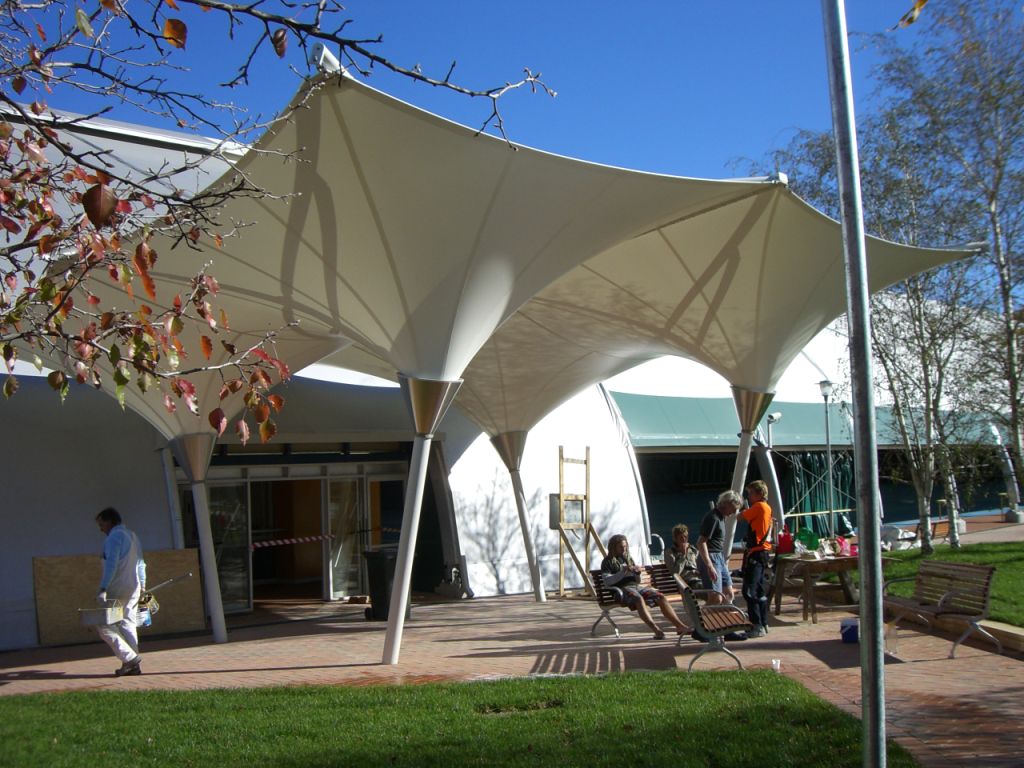 PVC HDPE Shade Structure