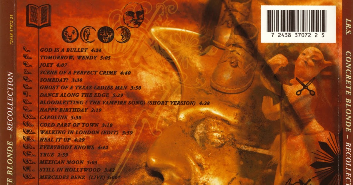 CONCRETE ROCK CONCRETE BLONDE RECOLLECTION THE BEST OF .. 1996