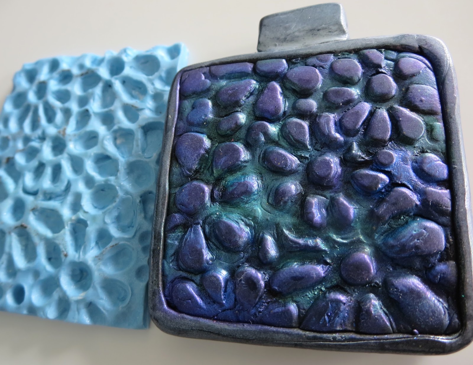 HeArtfully Creating Polymer Clay Journey Making your own Texture