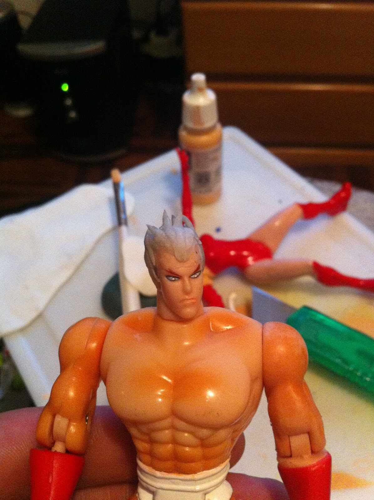 pintura para customizar figuras de accion