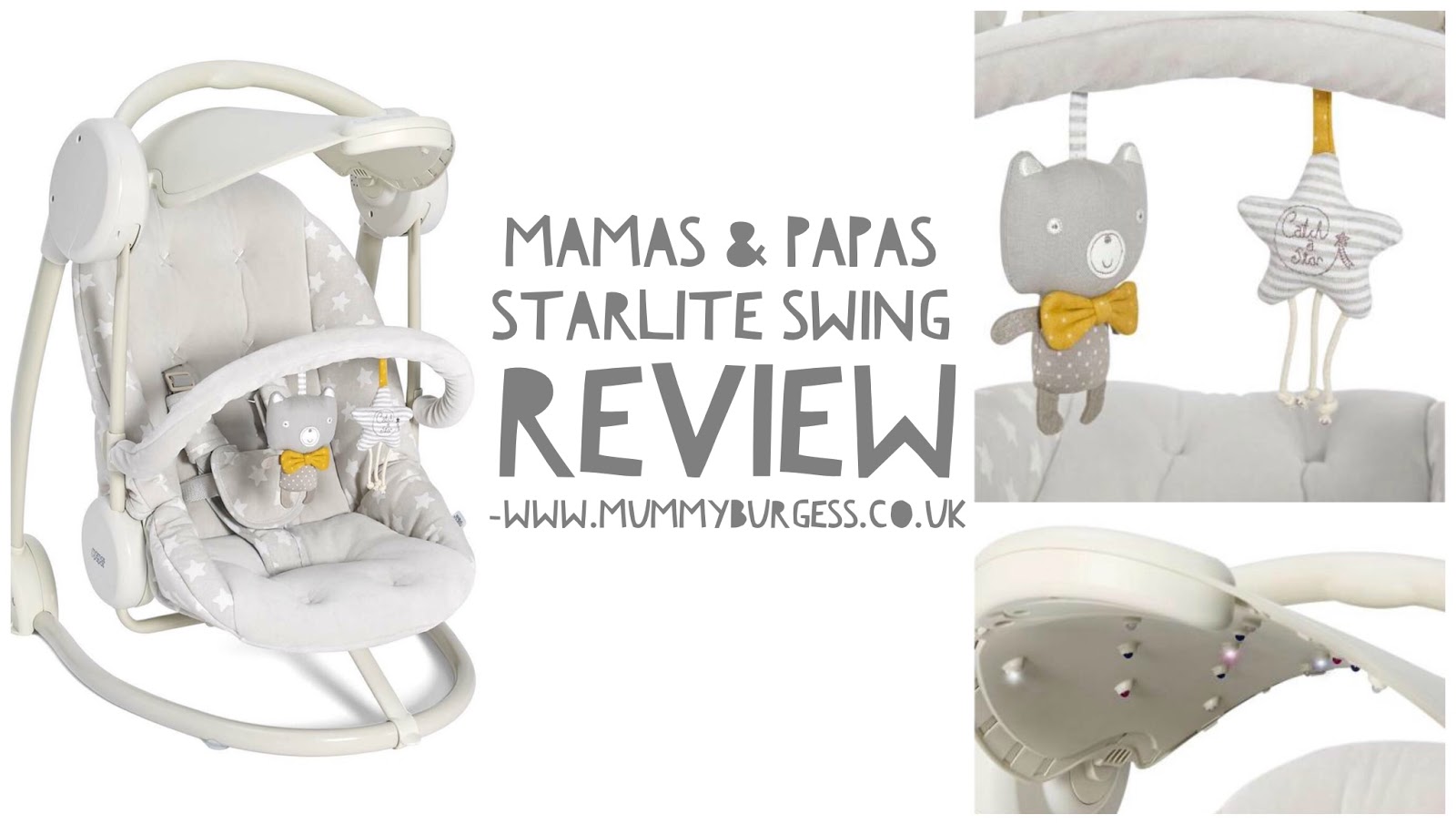 mamas and papas starlite swing chair