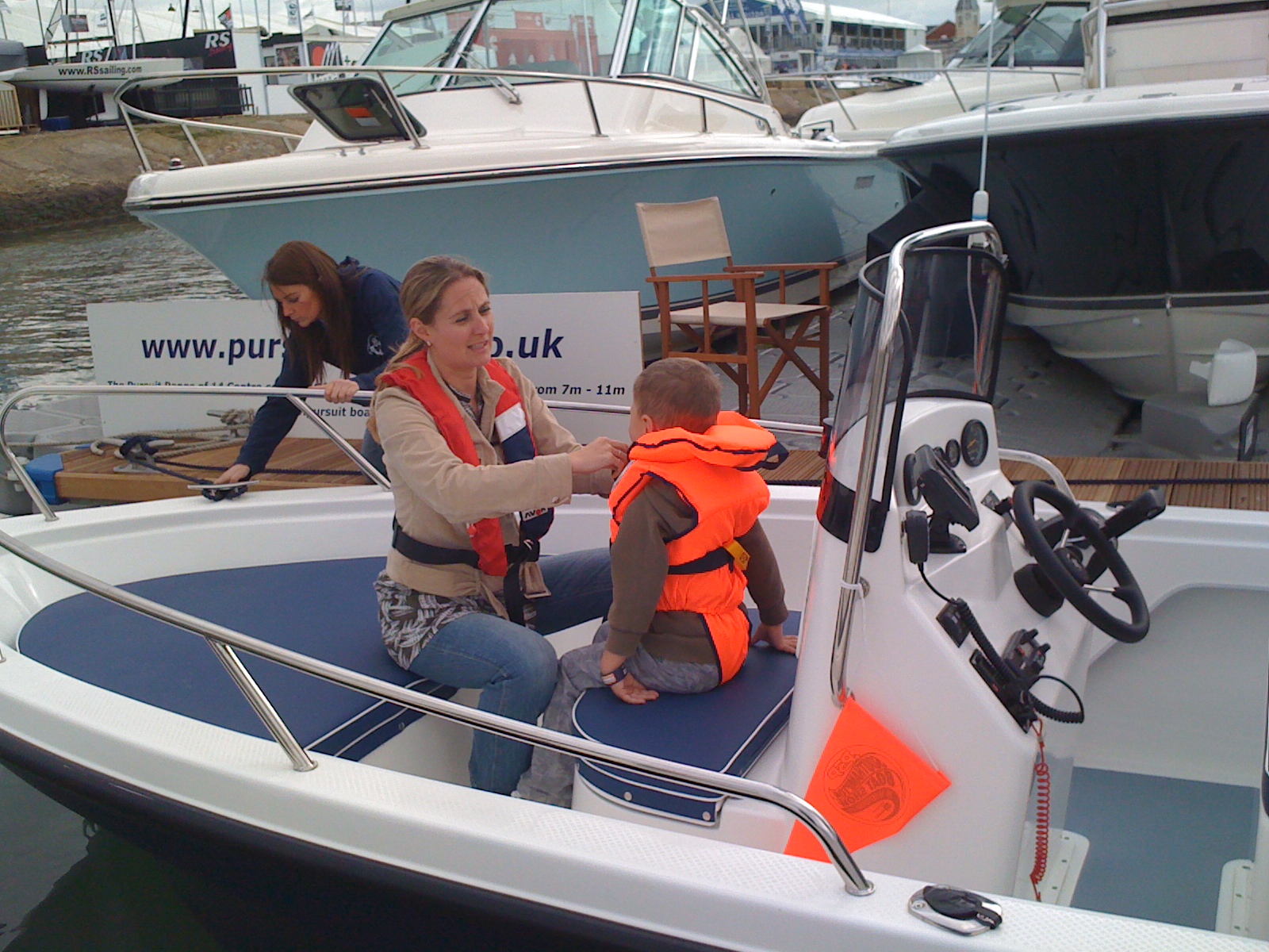 Wight Water Angling Southampton Boat Show Pirate 18