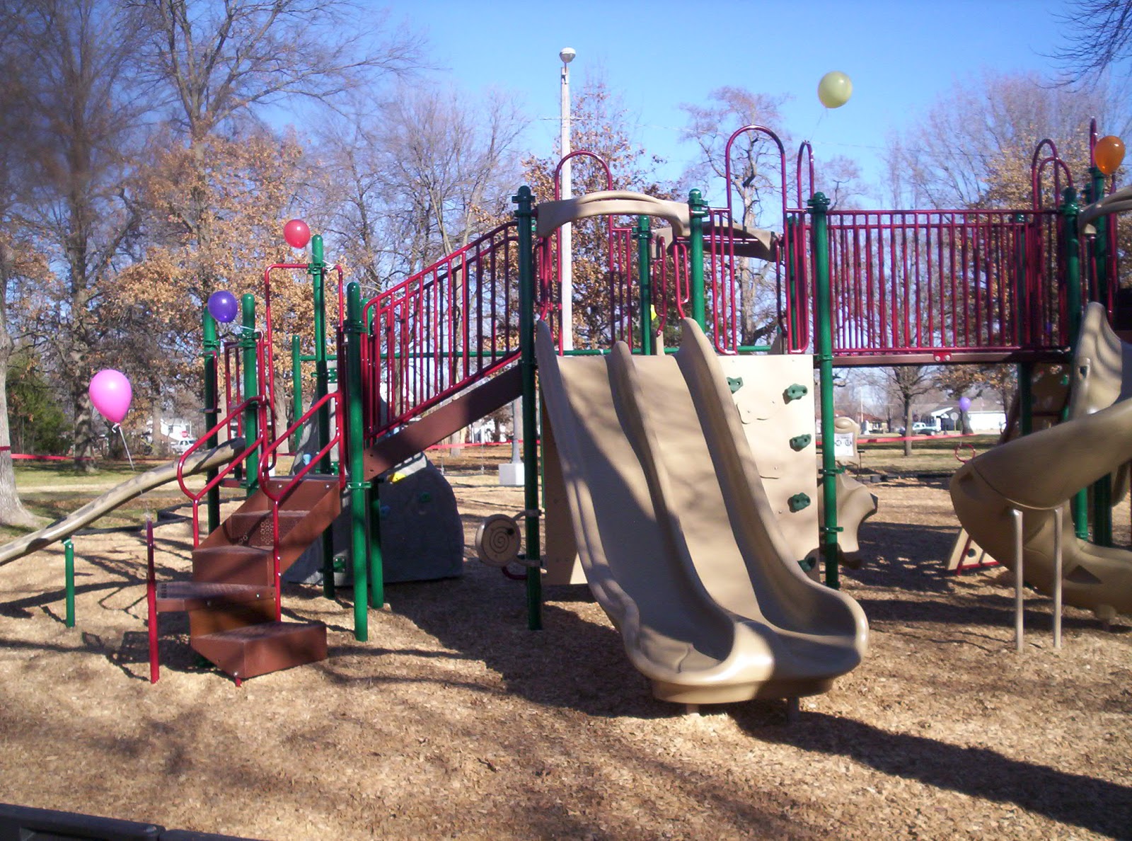 Rich Hill Missouri History Grand Opening for the new Playground Equipment