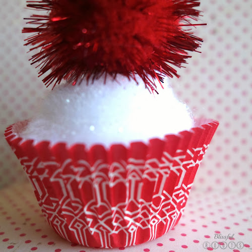 DIY Cupcake Ornaments from Blissful Roots