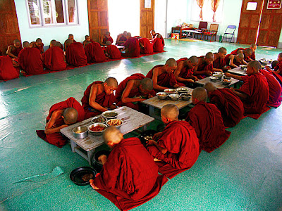 the meal in the monastery