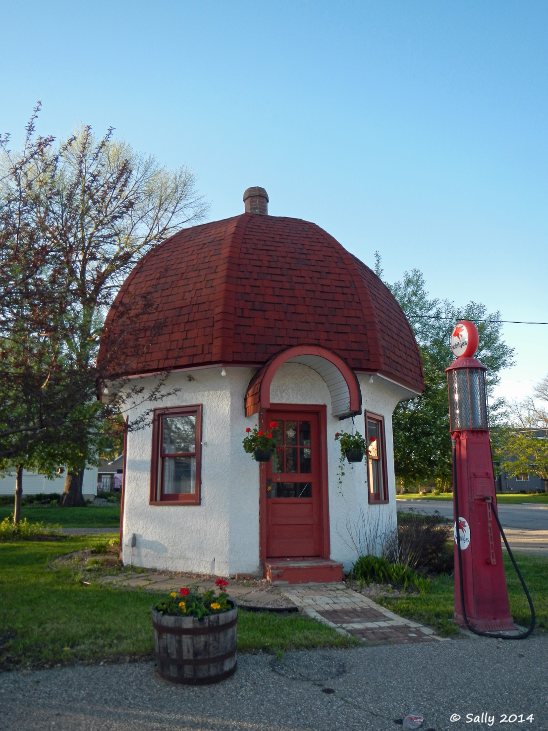 Sally Saw... The Mushroom Building