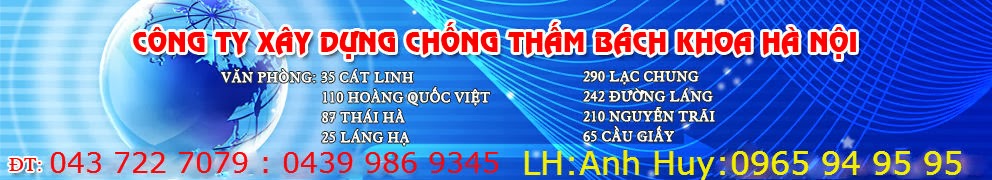 Chống Thấm Dột Trần Tường Nhà Vệ Sinh Tại Hà Nội LH:0965 94 95 95