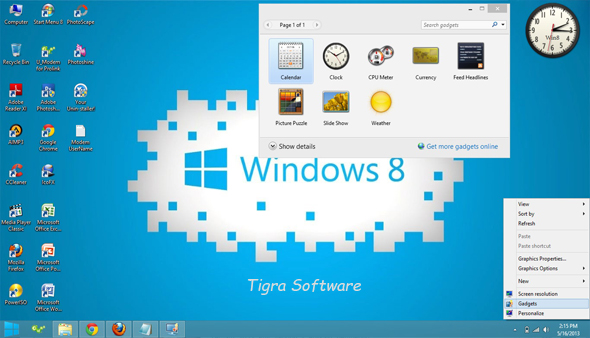 Download Desktop Gadgets For Windows 8 Pro