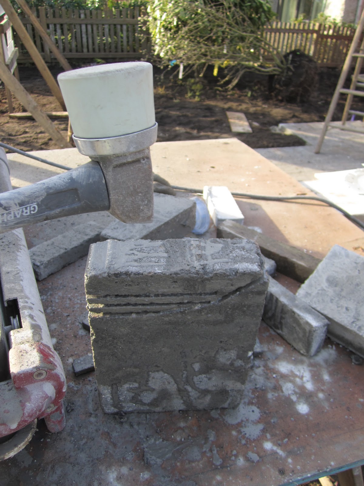 RONSE MASSEY DEVELOPMENTS How To Cut a Curve In Concrete Pavers