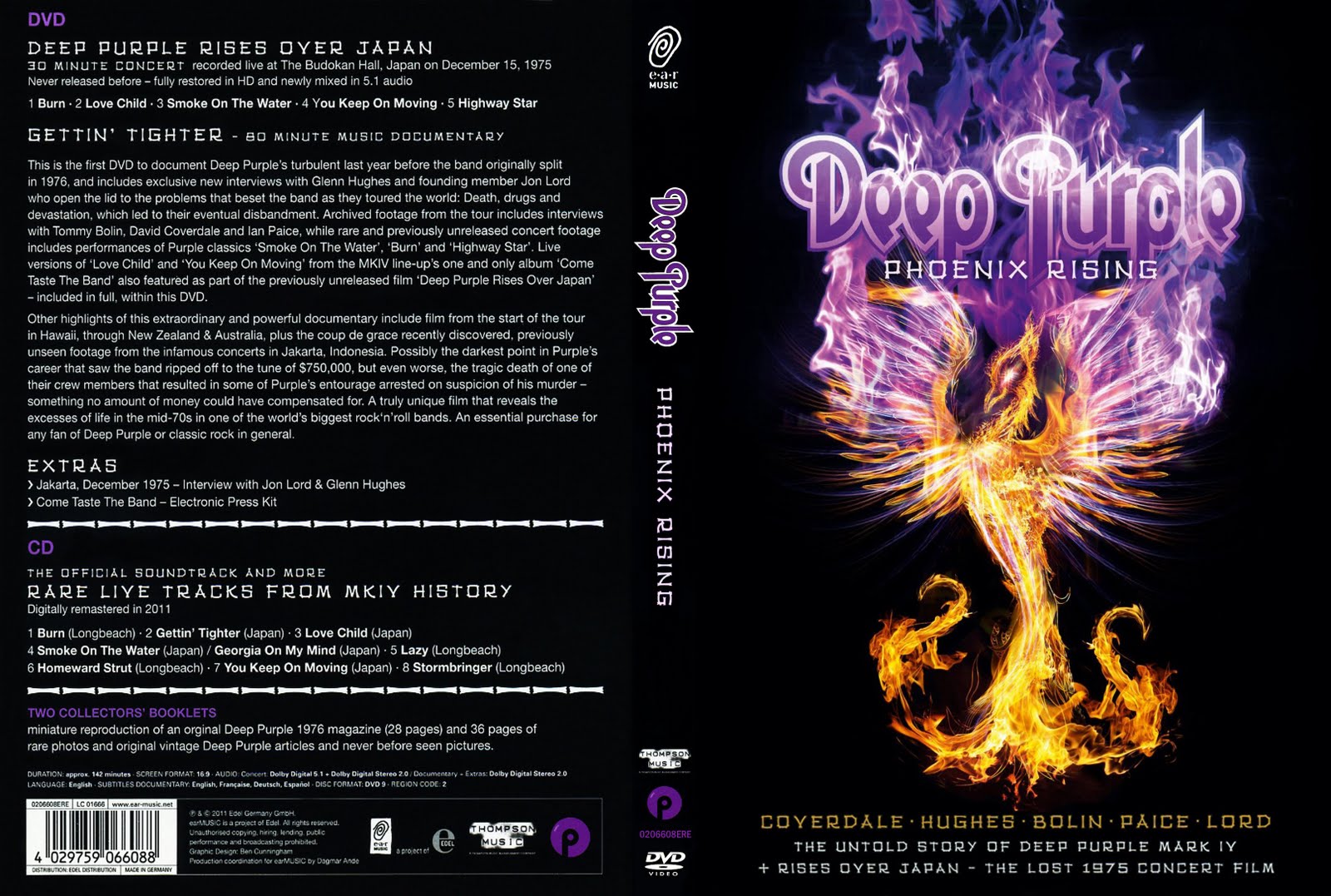 Getting Tighter Live - Phoenix Rising - #Deep Purple - YouTube
