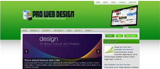 Pro Web Design Blogger Template