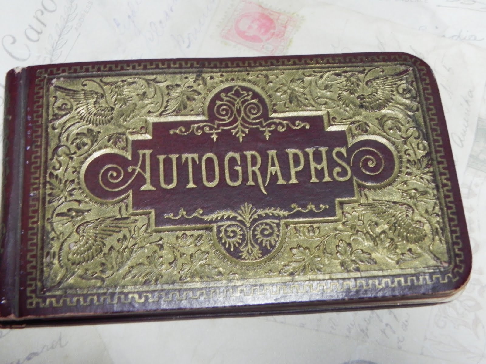 My Sister's Cottage Vintage Autograph Books