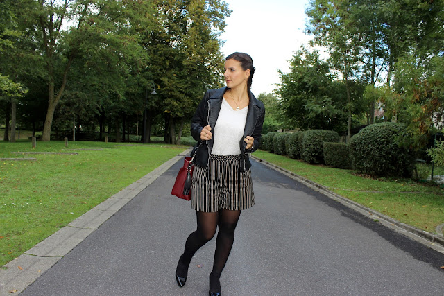 short sinequanone, sac bourse zara, perfecto noir